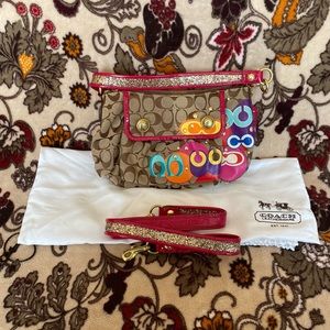 Coach Poppy Glitter Handbag